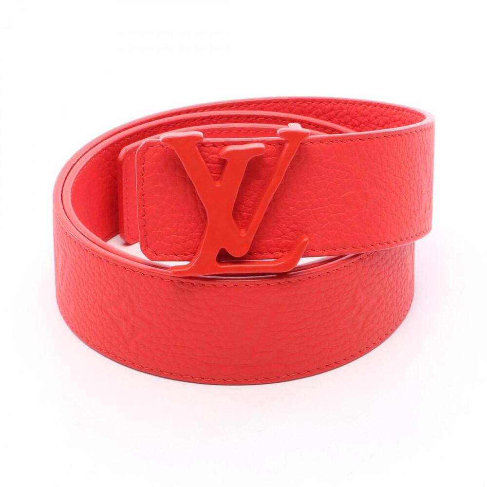 Louis Vuitton LOUIS VUITTON Ceinture LV Shape Reversible Leather Belt for Men...